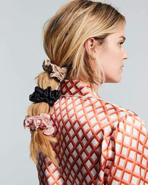 Pure Silk Scrunchie - Small