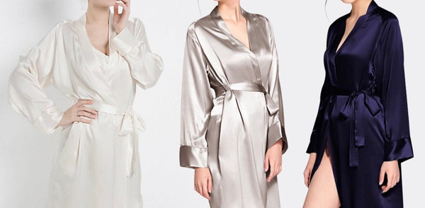 19 Momme Silk Mid-Length Robe