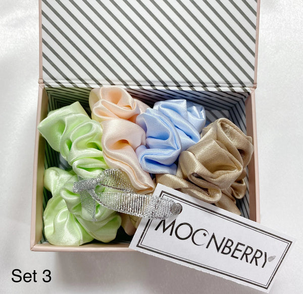 19MM Silk Scrunchies Gift Set