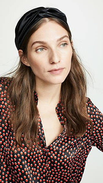 19 Momme Silk Criss Cross Headband