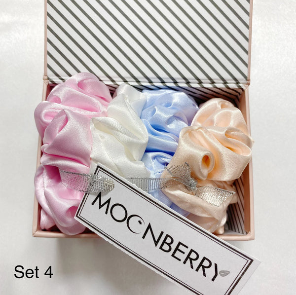 19MM Silk Scrunchies Gift Set
