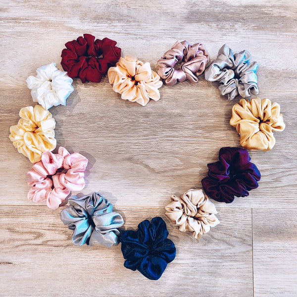 Pure Silk Scrunchie - Small