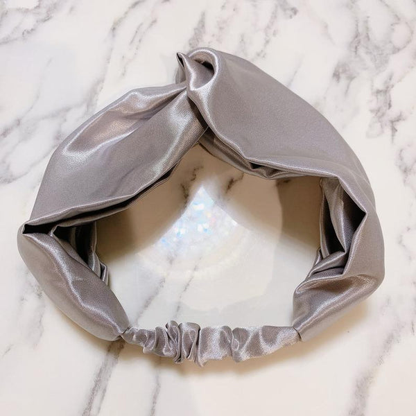 19 Momme Silk Criss Cross Headband