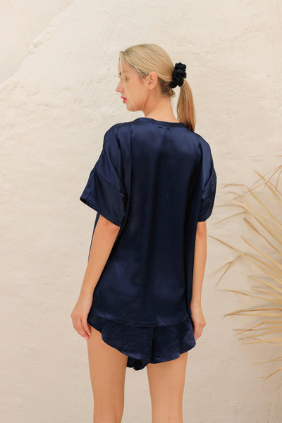 19 Momme Silk Tee Pajama Set