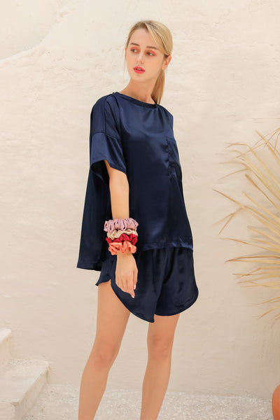 19 Momme Silk Tee Pajama Set