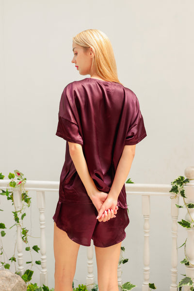 19 Momme Silk Tee Pajama Set