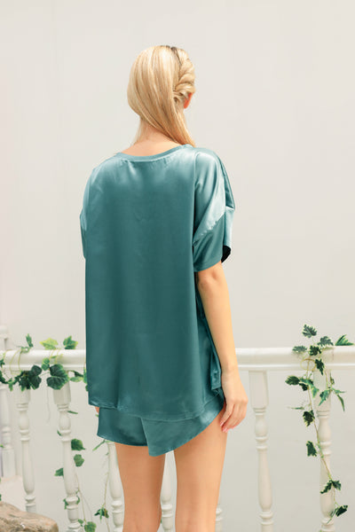 19 Momme Silk Tee Pajama Set