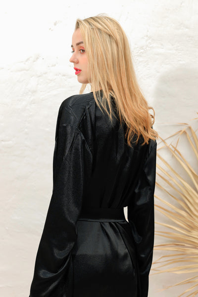 19 Momme Silk Mid-Length Robe