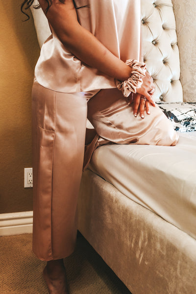 Pure Silk Scrunchie - Medium