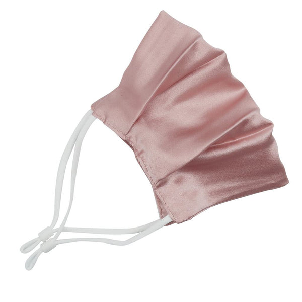 100% Silk Face Mask with Filter Pocket & Adjustable Ear-loops