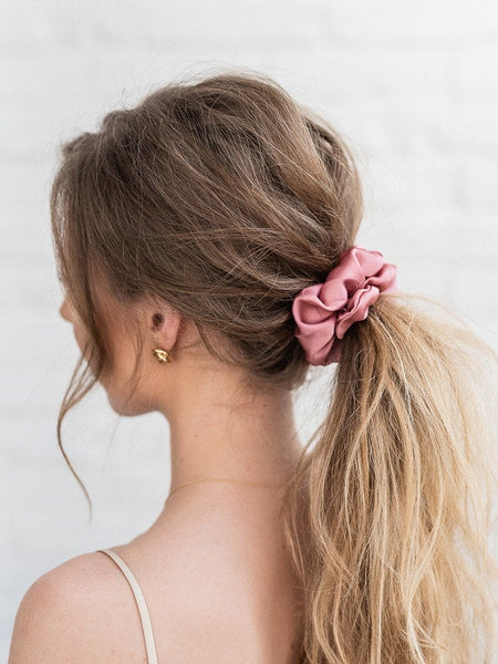 Pure Silk Scrunchie - Small