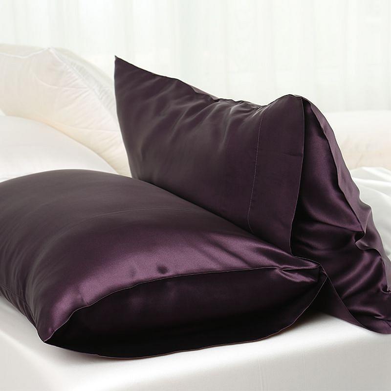 Mulberry Silk Pillowcase for Side Pillows Queen / Lunar Eclipse